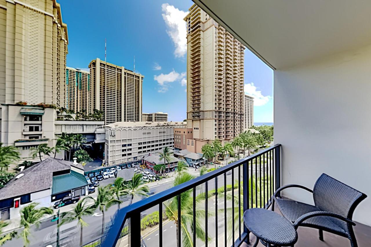 Aqua Palms Waikiki Ocean View Lanai Parking Included Honolulu Exterior foto