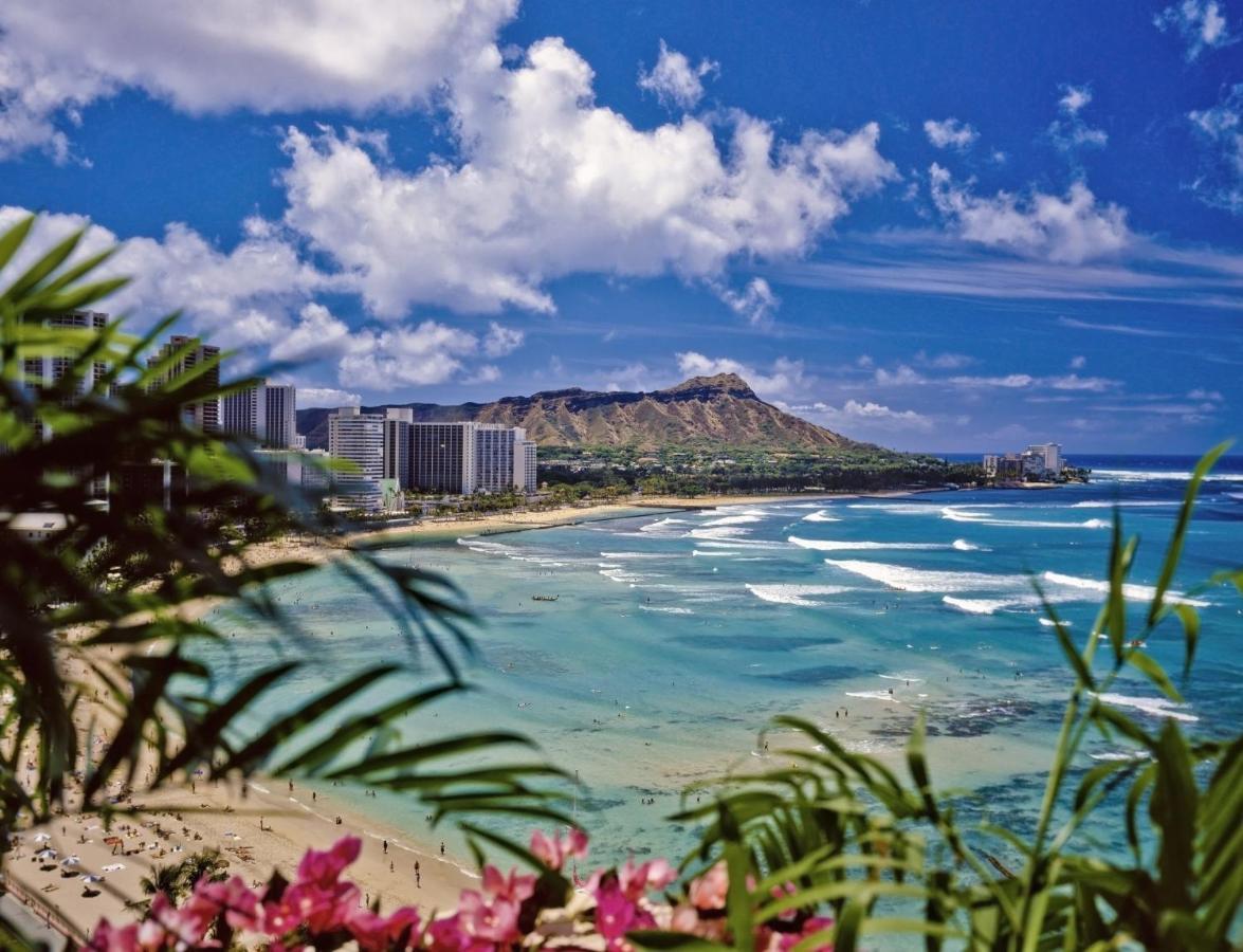Aqua Palms Waikiki Ocean View Lanai Parking Included Honolulu Exterior foto