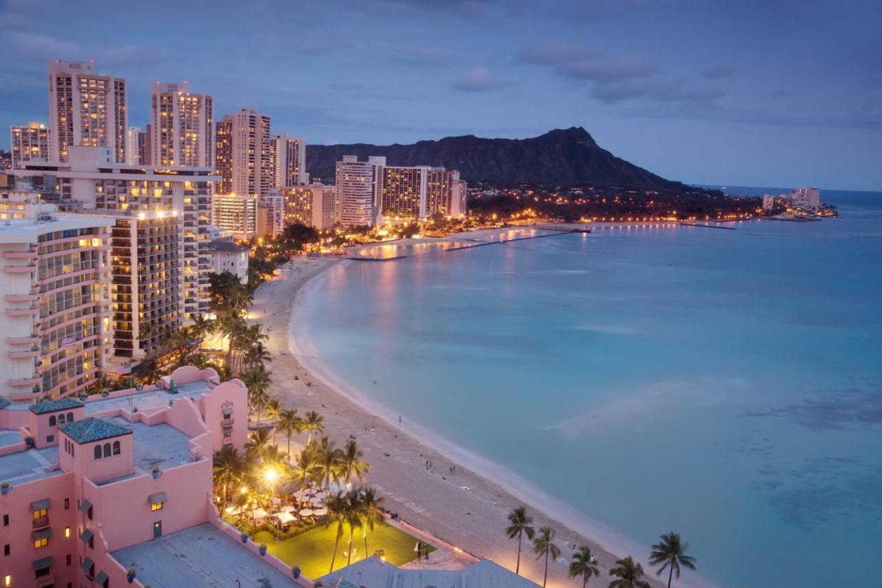 Aqua Palms Waikiki Ocean View Lanai Parking Included Honolulu Exterior foto